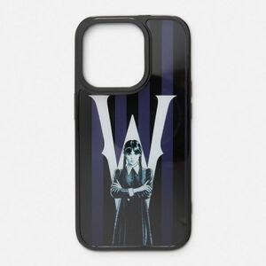 Netflix Wednesday Iphone 14/14/15 Black and Purple Phone Case